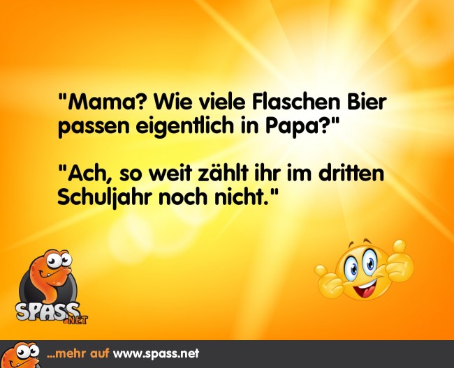 Hol mir mal ne Flasche Bier… Lustige Bilder auf