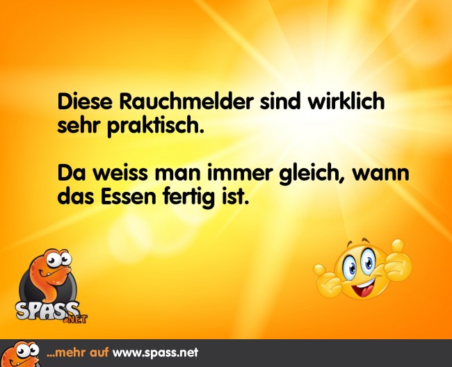 Praktische Rauchmelder Lustige Bilder auf