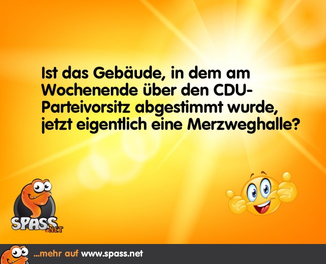 CDUParteitag Lustige Bilder auf