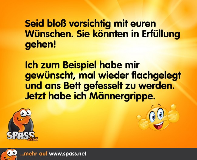 Wenn Wünsche wahr werden Lustige Bilder auf