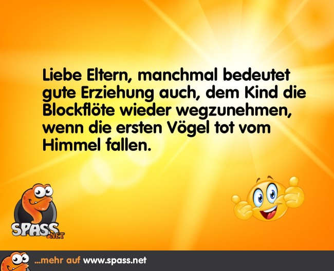 Eine gute Erziehung Lustige Bilder auf