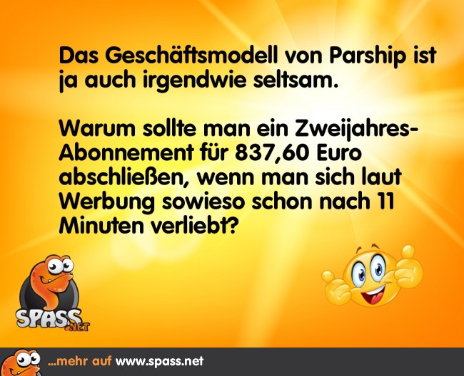 ParshipGeschäftsmodell Lustige Bilder auf