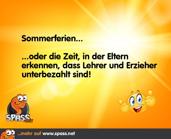 Lustige Sprüche Sommerferien Kostenloser Saint Torpedo