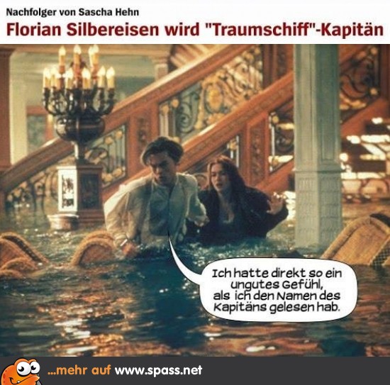 Der neue TraumschiffKapitän Lustige Bilder auf