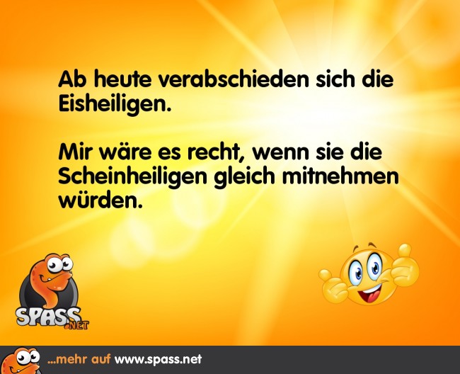 Eisheilige Lustige Bilder auf