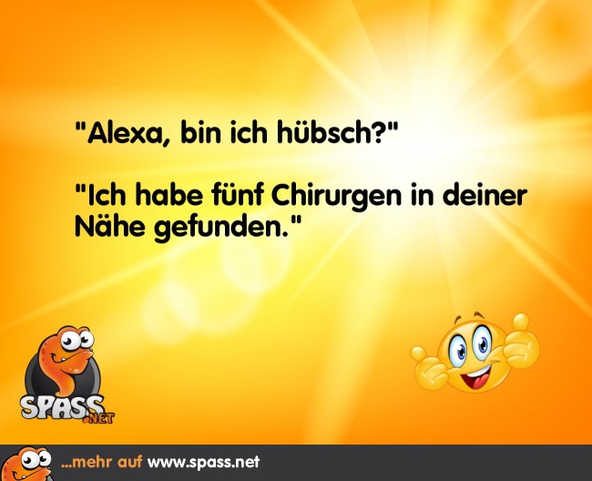 Bin ich hübsch? Lustige Bilder auf
