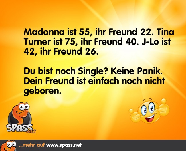 Noch Single? Keine Panik! Lustige Bilder auf