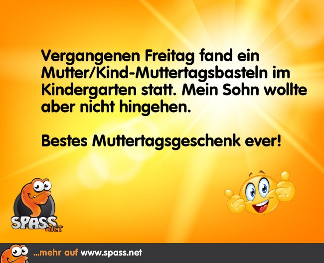 Das beste Muttertagsgeschenk Lustige Bilder auf