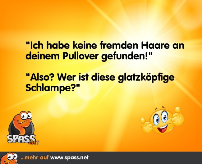 Keine fremden Haare Lustige Bilder auf