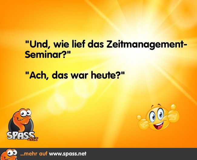 Zeitmanagement Lustige Bilder auf