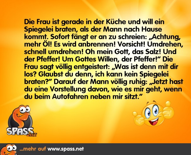 Der anstrengende Beifahrer Lustige Bilder auf