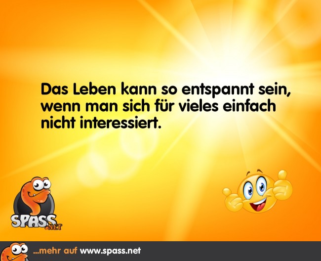 Entspanntes Leben Lustige Bilder auf
