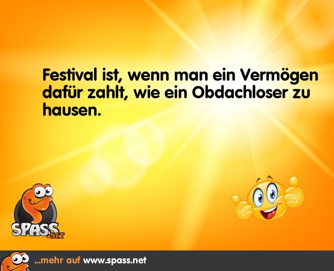 Festivalzeit Lustige Bilder auf