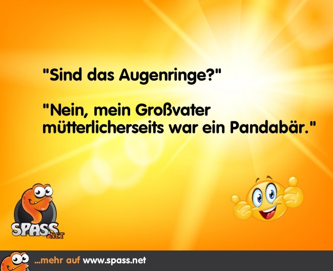 Die Augenringe Lustige Bilder auf