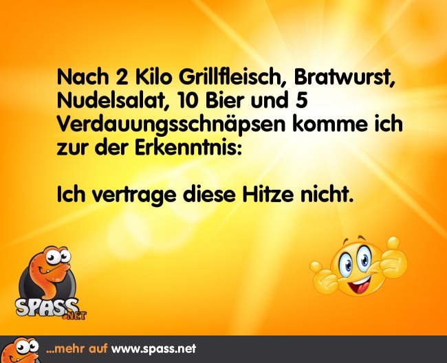 Liegt wohl an der Hitze… Lustige Bilder auf