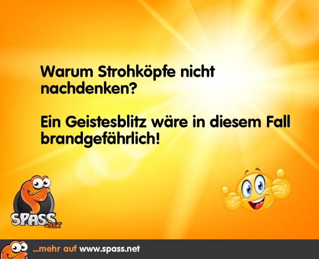 Strohköpfe Lustige Bilder auf