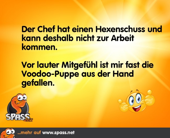 Der Hexenschuss Lustige Bilder auf