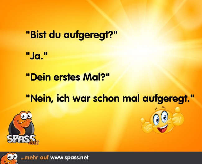 Aufgeregt? Lustige Bilder auf