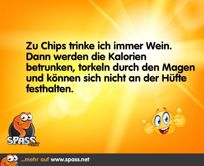 Der ChipsTrick Lustige Bilder auf