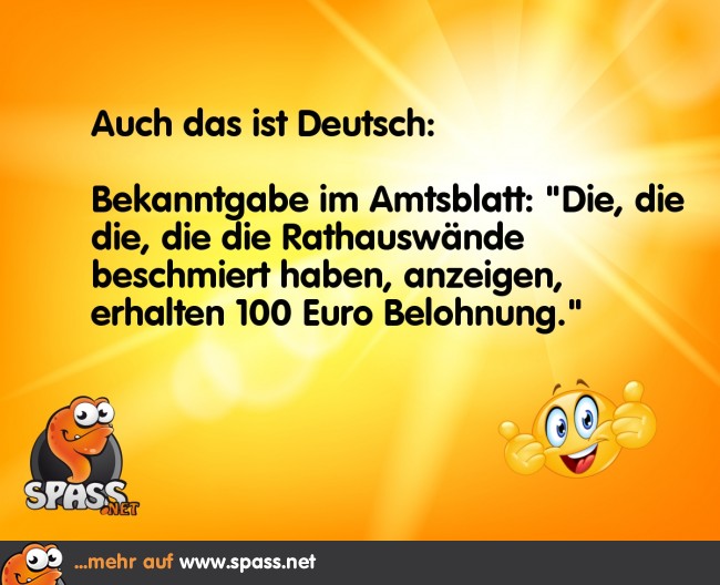 Deutsche Sprache, schwere Sprache Lustige Bilder auf