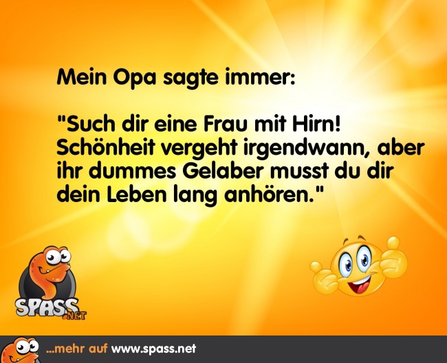 Frau mit Hirn Lustige Bilder auf