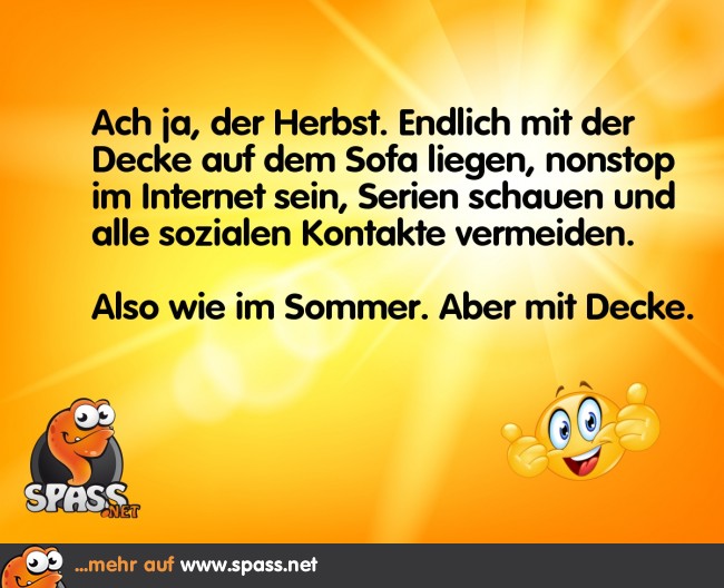 Der Herbst Lustige Bilder auf