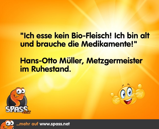 BioFleisch Lustige Bilder auf