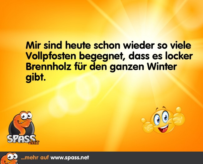 Brennholz für den Winter Lustige Bilder auf