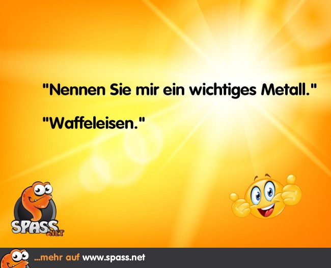 Ein wichtiges Metall Lustige Bilder auf