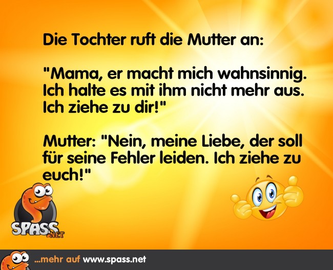 Die SchwiegermutterStrafe Lustige Bilder auf