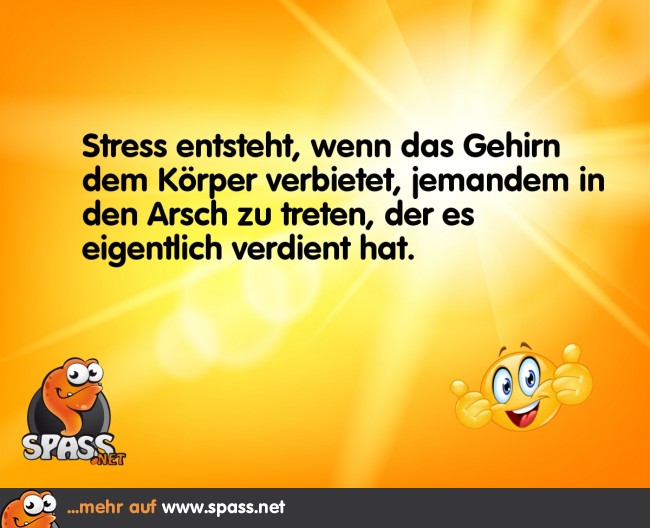 So entsteht Stress Lustige Bilder auf