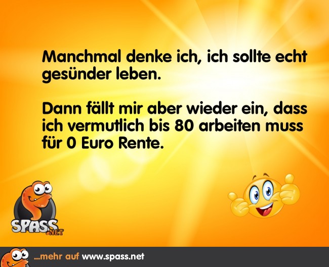 Gesund leben Lustige Bilder auf