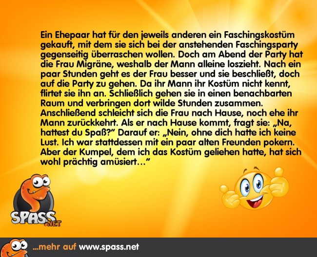 Die Faschingsparty Lustige Bilder auf