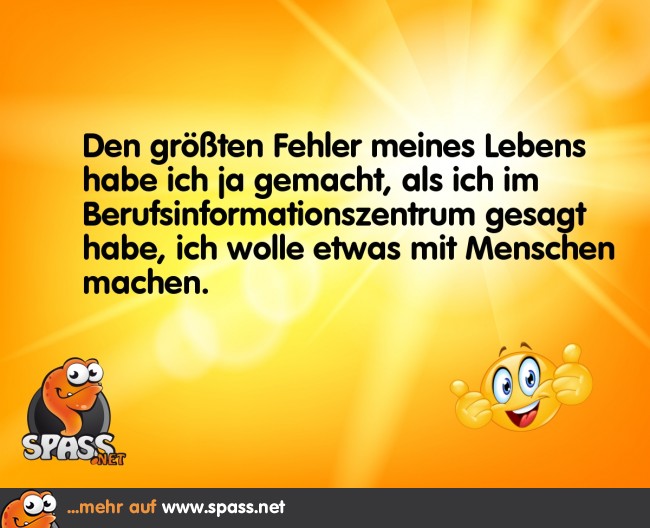 Augen auf bei der Berufswahl Lustige Bilder auf