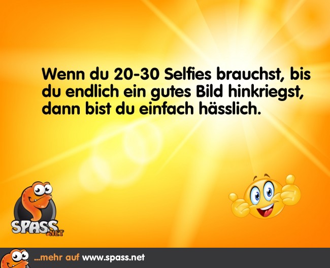 Zu viele Selfies Lustige Bilder auf