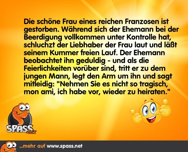 Trost für den Liebhaber Lustige Bilder auf