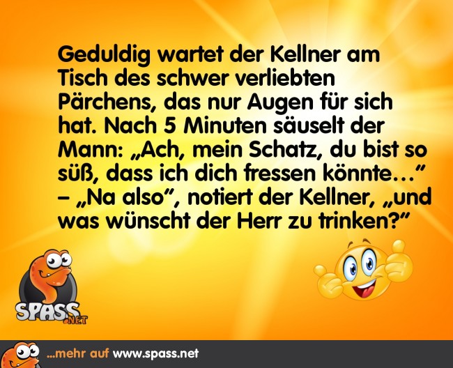 Ein schwer verliebtes Pärchen Lustige Bilder auf