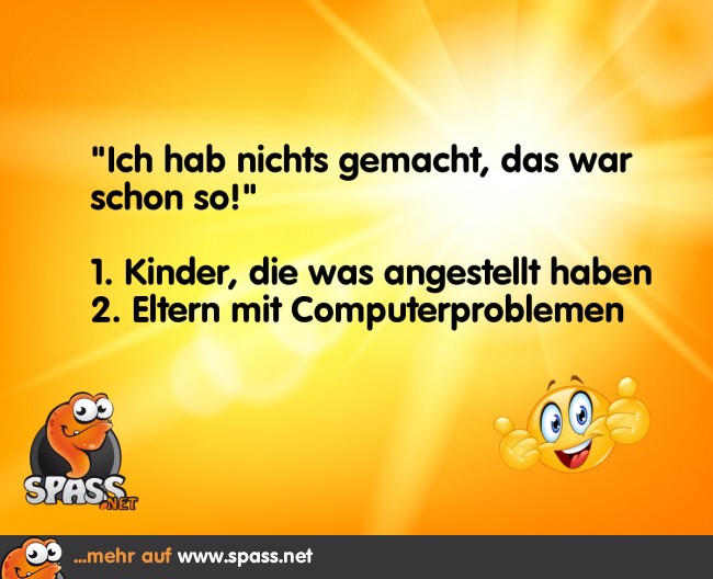 Das war schon so… Lustige Bilder auf