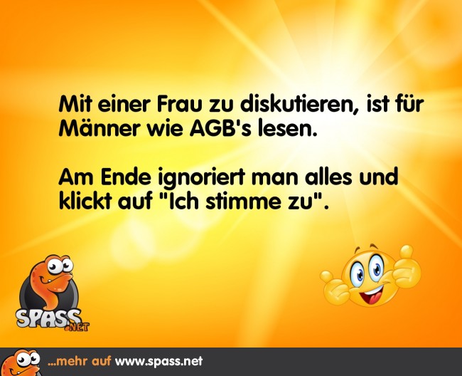 Ich stimme zu! Lustige Bilder auf