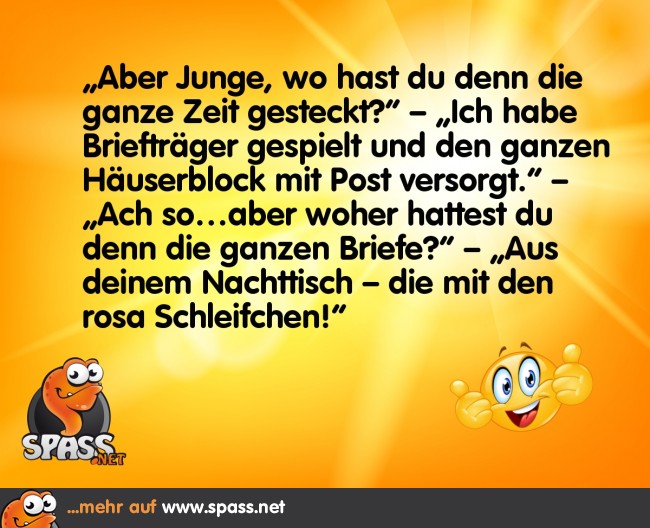 PostbotenNachwuchs Lustige Bilder auf