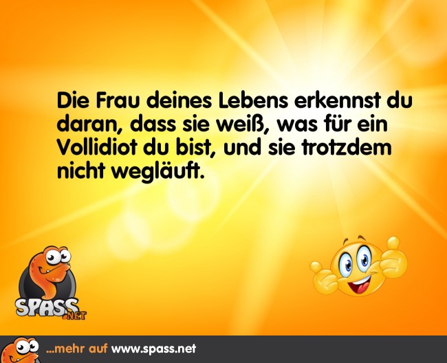 Die Frau deines Lebens Lustige Bilder auf