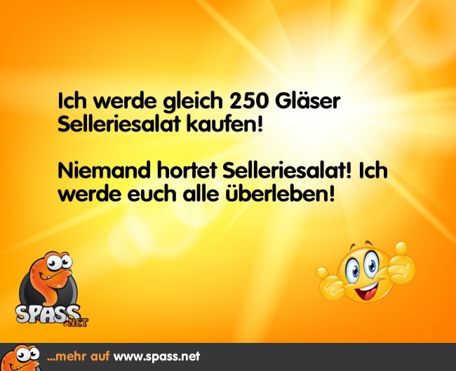 Selleriesalat Lustige Bilder auf