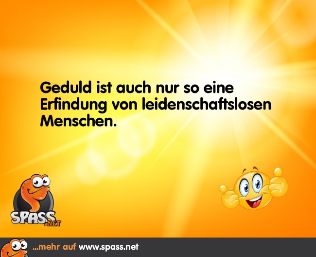 Geduld Lustige Bilder auf