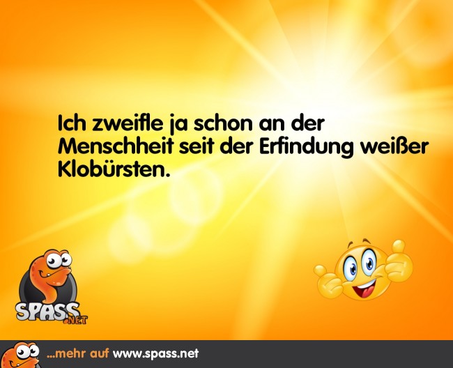 Weisse Klobürsten Lustige Bilder auf