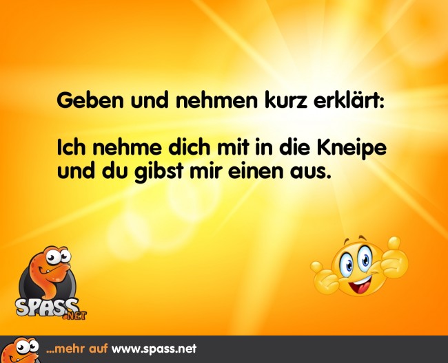 Geben und nehmen Lustige Bilder auf
