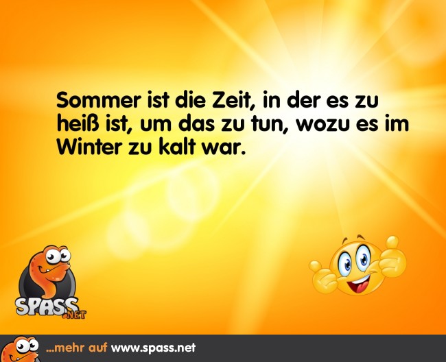 Der Sommer Lustige Bilder auf