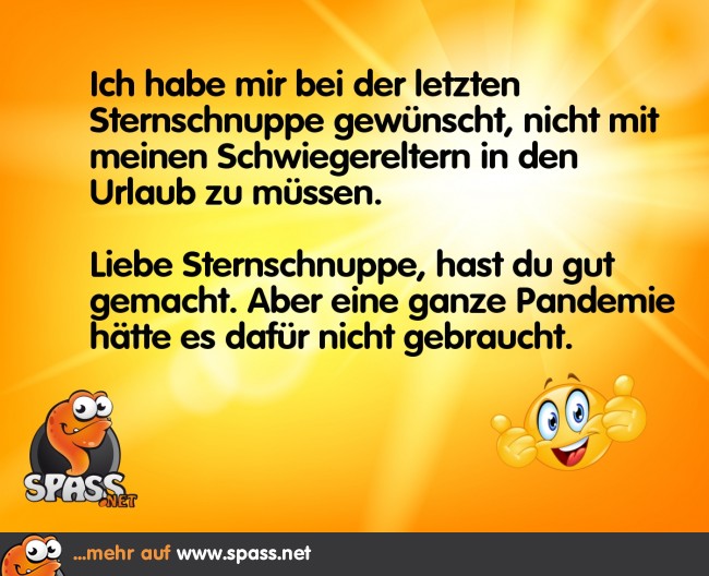 Die Sternschnuppe Lustige Bilder auf