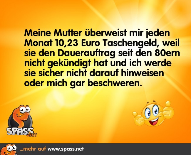 DauerTaschengeld Lustige Bilder auf