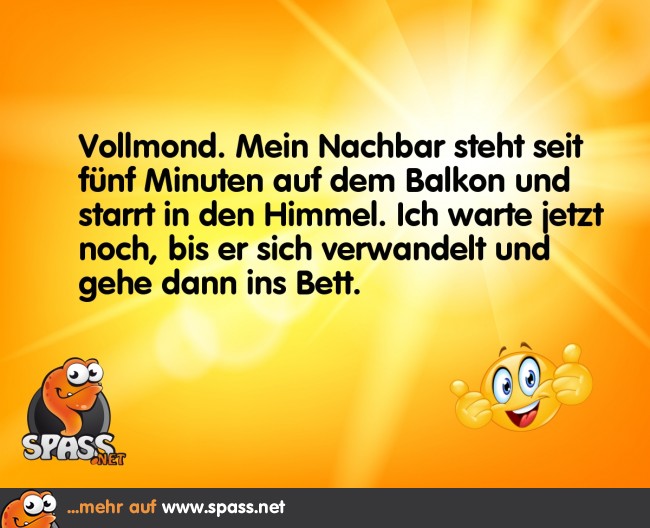 Vollmond Lustige Bilder auf
