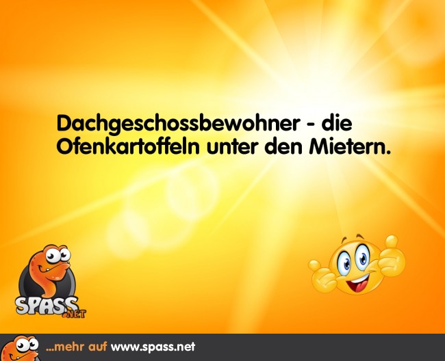 Dachgeschoss im Sommer Lustige Bilder auf